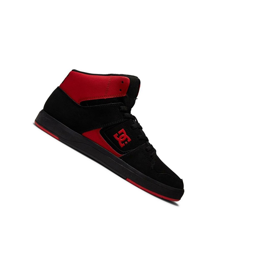 Homme Black Red Basket DC DC Cure High-Top - france DRP-1993744