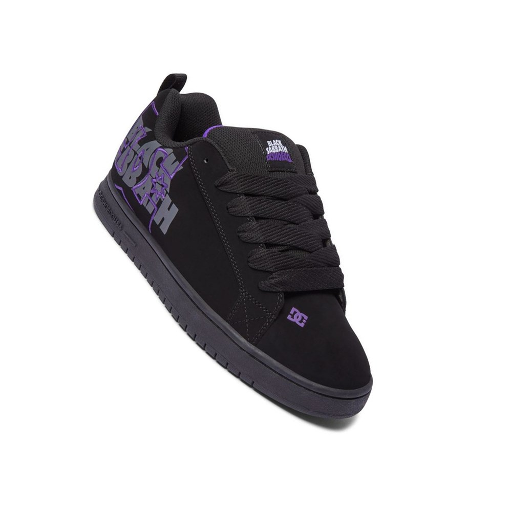 Homme Black Grey Basket DC DC x Black Sabbath Court Graffik - france ZAK-2299432