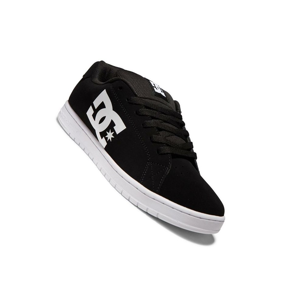 Homme Black White Basket DC Gaveler - france BUK-9219748