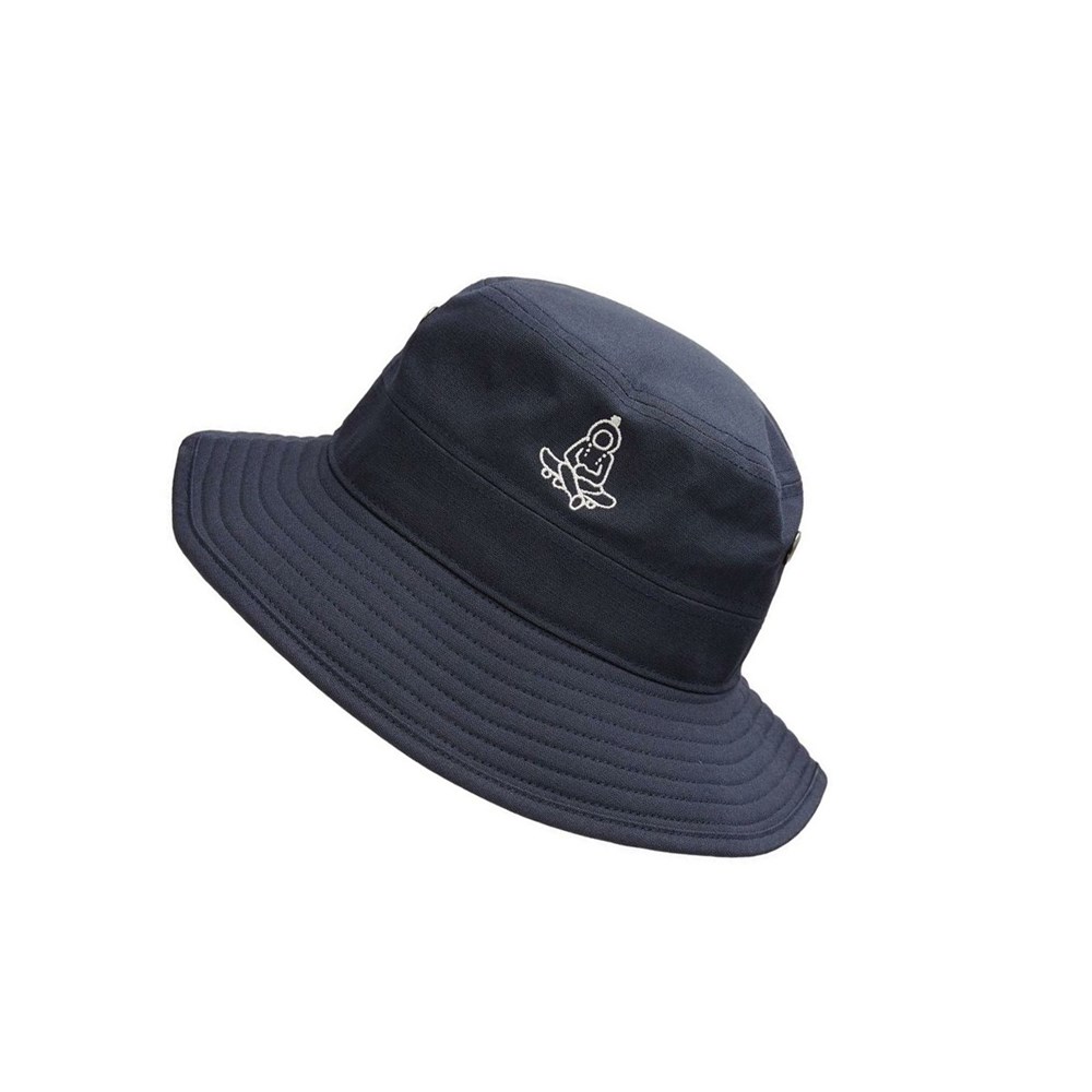 Homme Bleu Marine Basket DC John Gardner Medir Sun Hat - france SBF-6025211