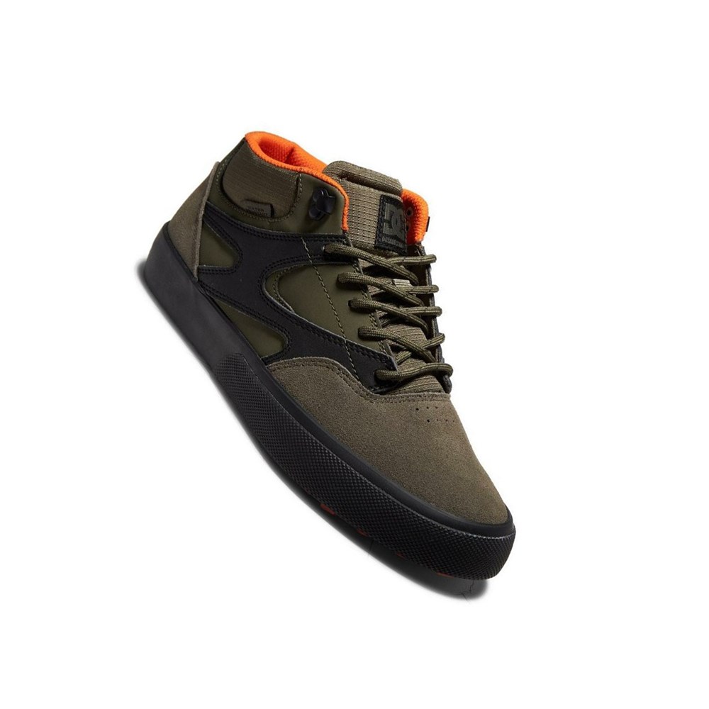 Homme Vert Basket DC Kalis Vulc - france KMX-8051271