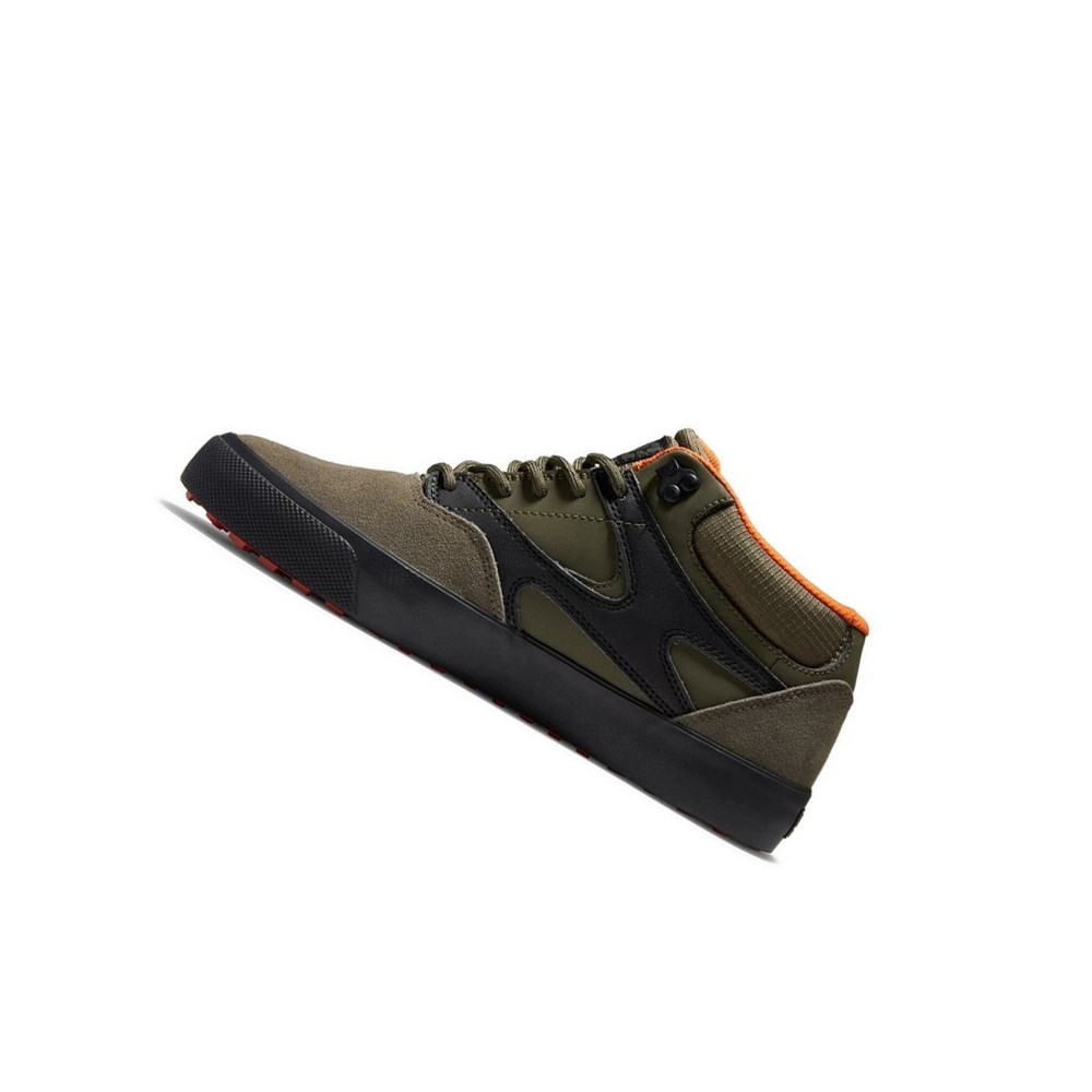 Homme Vert Basket DC Kalis Vulc - france KMX-8051271