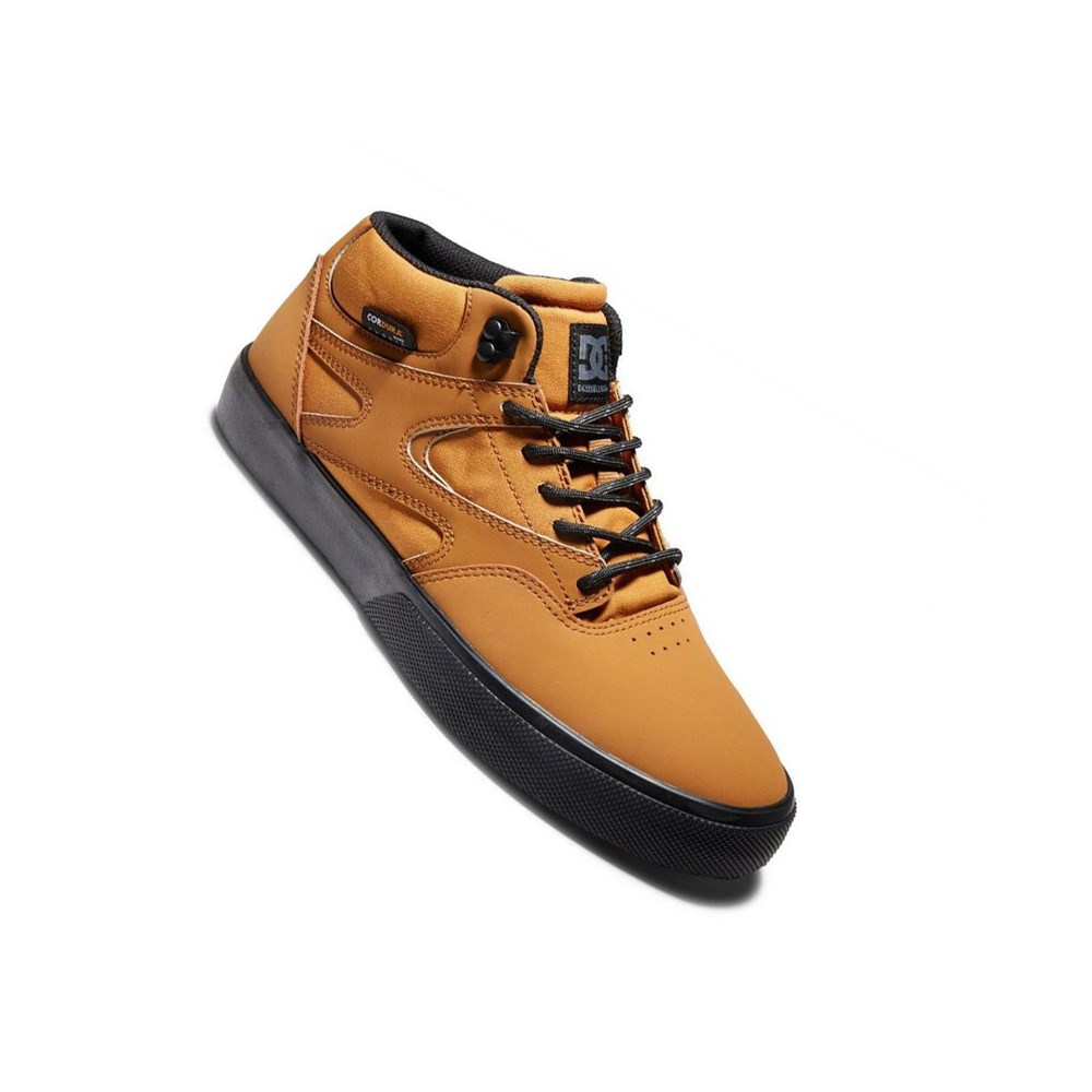 Homme Brown Black Basket DC Kalis Vulc - france GRU-8364582