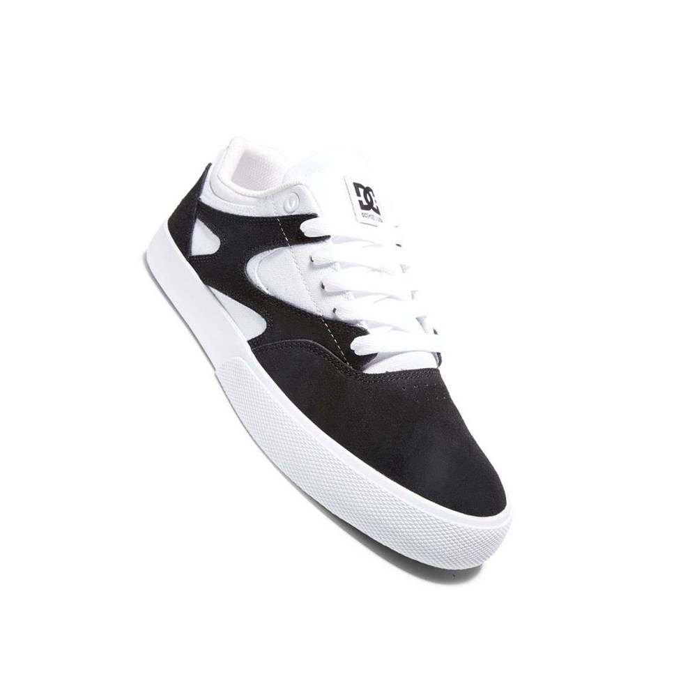 Homme White black Basket DC Kalis Vulc - france VKU-1437081