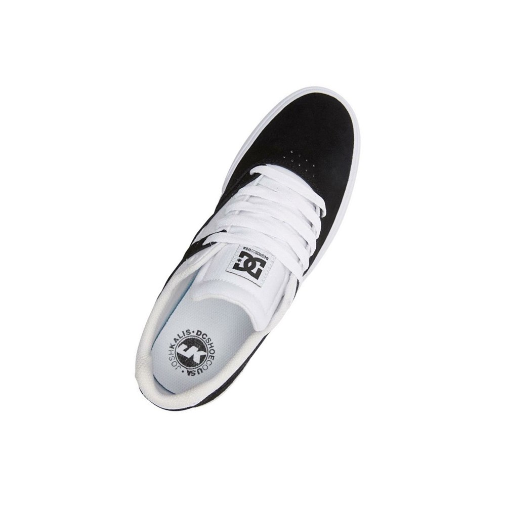 Homme White black Basket DC Kalis Vulc - france VKU-1437081