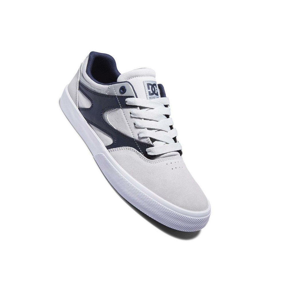 Homme Grey navy Basket DC Kalis Vulc - france GQN-6224161