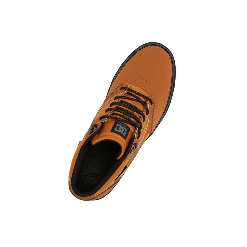 Homme Brown Black Basket DC Kalis Vulc - france GRU-8364582