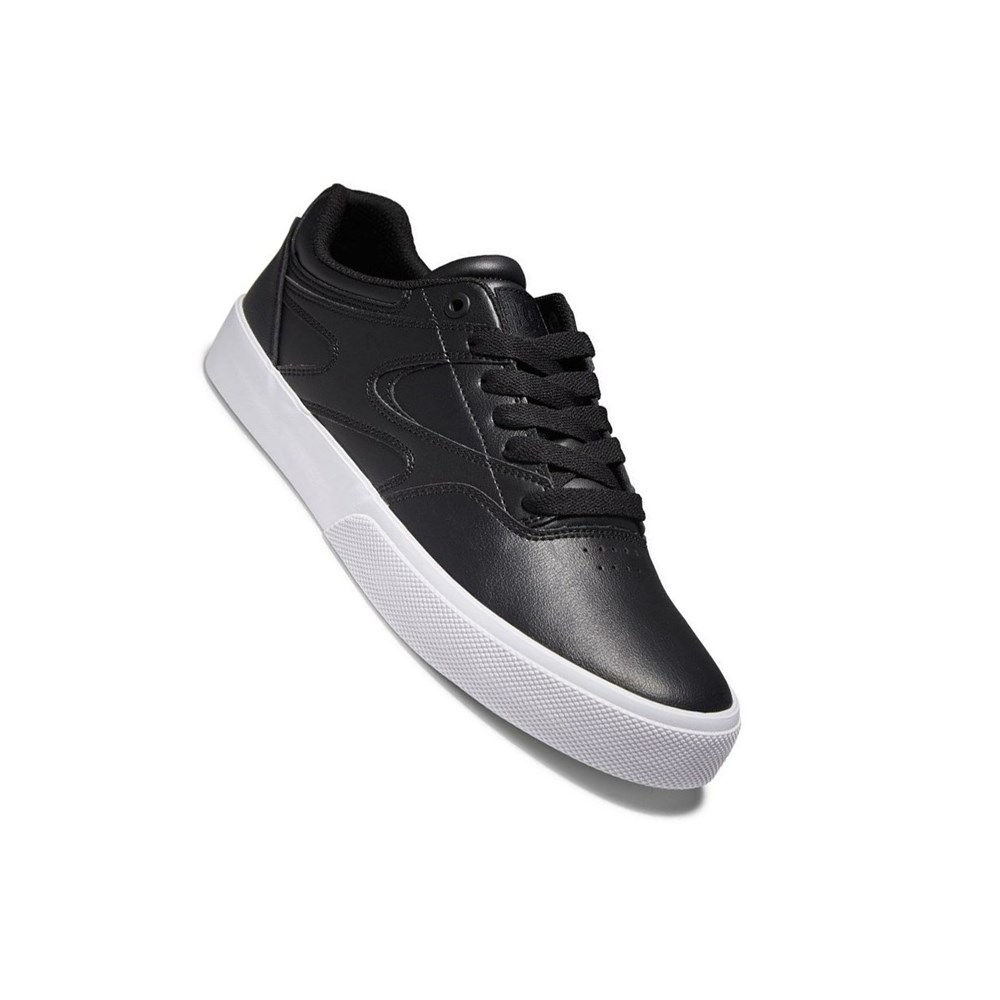 Homme Black White Black Basket DC Kalis Vulc - france WYE-0184583