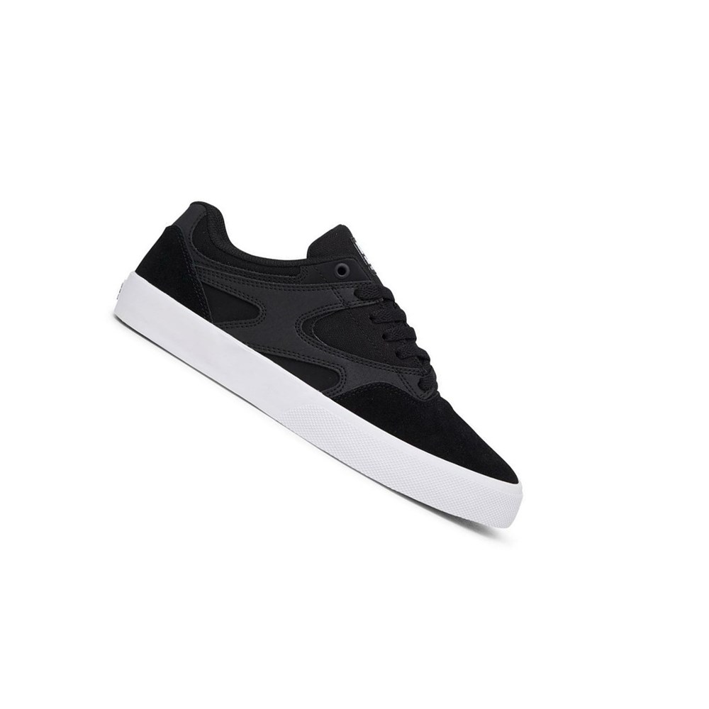 Homme Black White Basket DC Kalis Vulc - france LNU-8226049