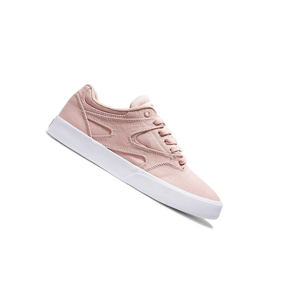 Homme Pink White Basket DC Kalis Vulc - france GNI-4805236