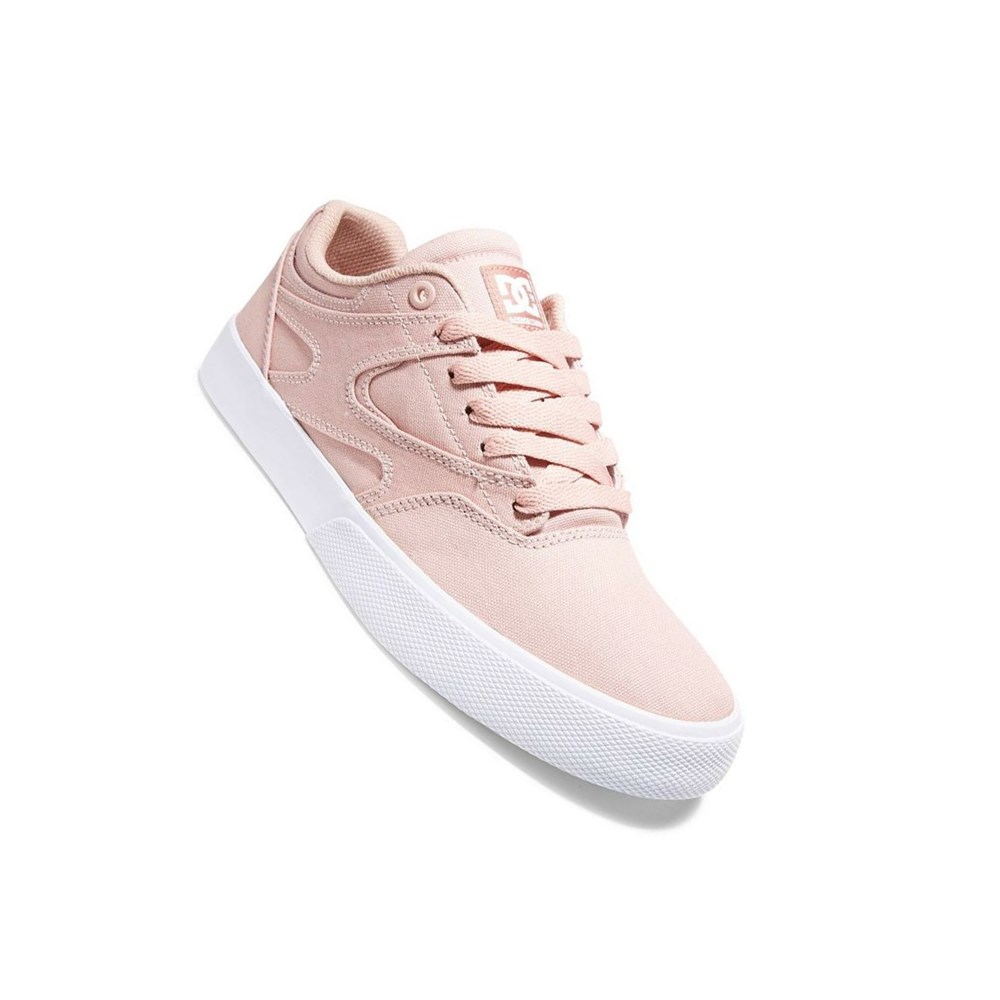 Homme Pink White Basket DC Kalis Vulc - france GNI-4805236