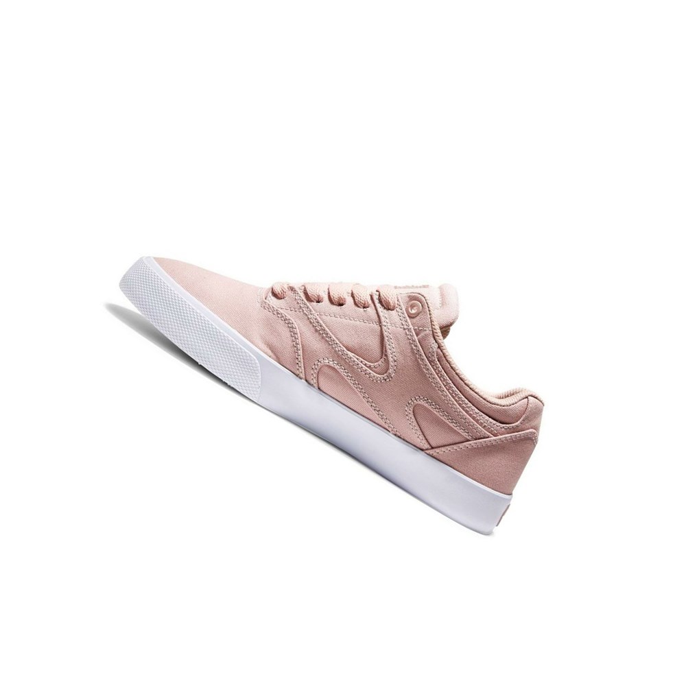 Homme Pink White Basket DC Kalis Vulc - france GNI-4805236