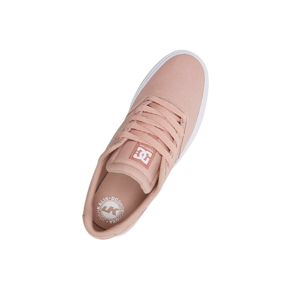 Homme Pink White Basket DC Kalis Vulc - france GNI-4805236