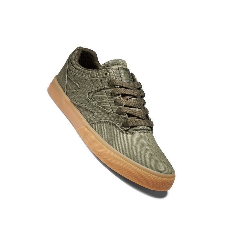 Homme Vert Olive Basket DC Kalis Vulc - france PJG-4890682