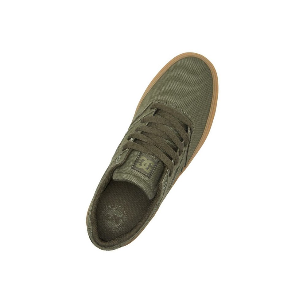 Homme Vert Olive Basket DC Kalis Vulc - france PJG-4890682