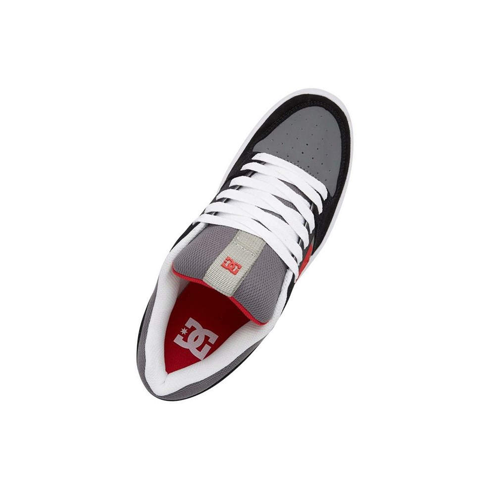 Homme Black Grey Red Basket DC Lynx Zero - france JUO-3717238