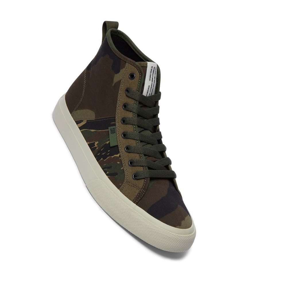 Homme Camouflage Basket DC Manual HI High-Top - france NRR-0642533