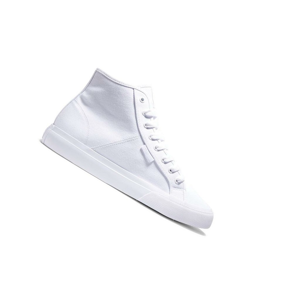 Homme Blanche Basket DC Manual HI Textile High-Top - france QDF-9148525