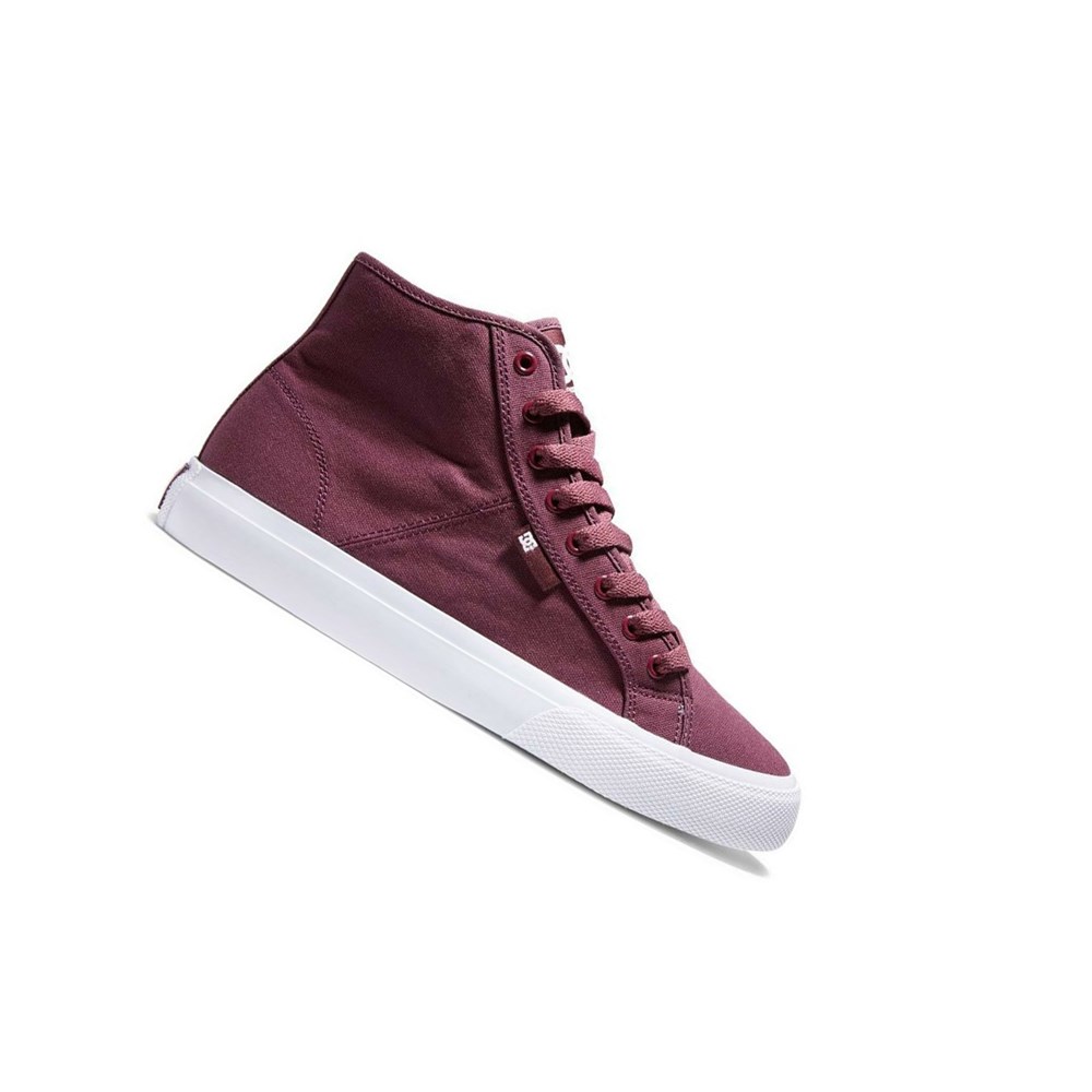 Homme Violette Basket DC Manual HI Textile High-Top - france NXB-7963255