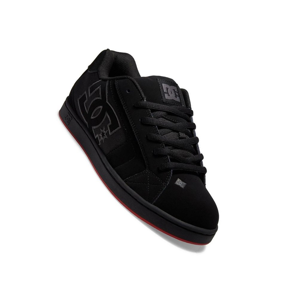 Homme Black Red Basket DC Net - france FWX-0600642