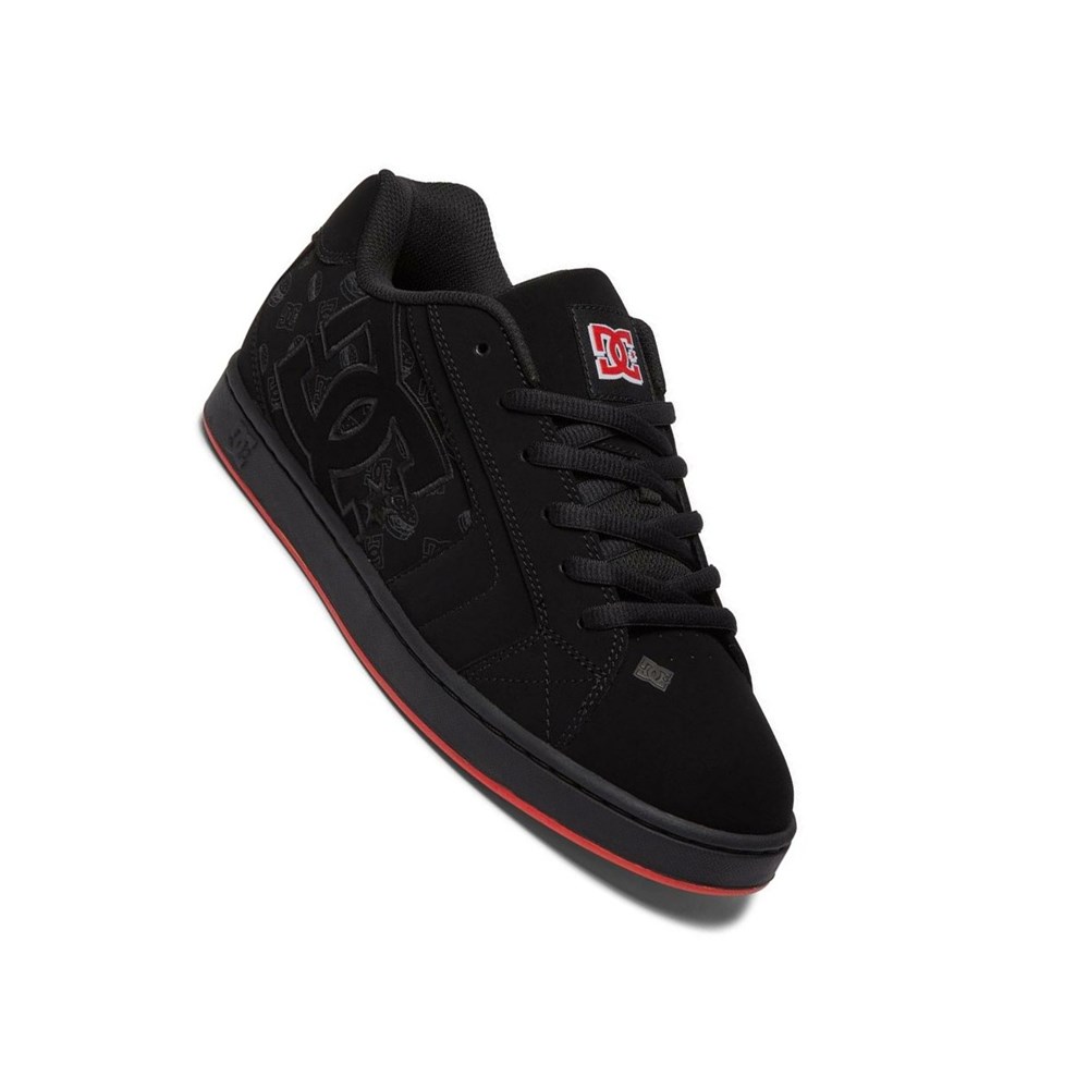 Homme Black Red Basket DC Net - france VVJ-0508948