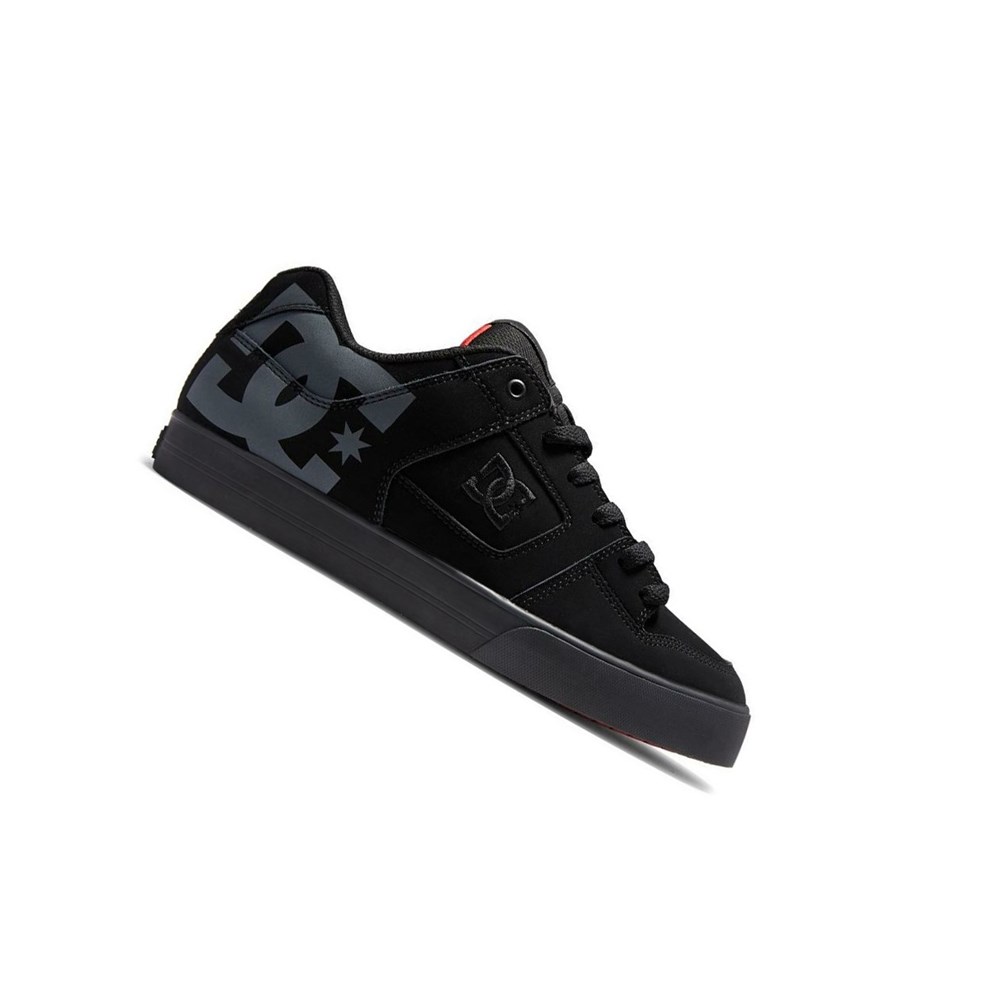 Homme Black Red Grey Basket DC Pure - france CRM-9630285