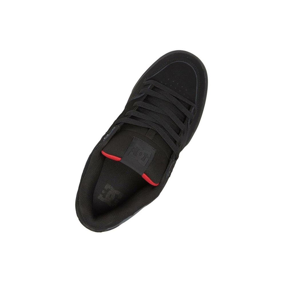 Homme Black Red Grey Basket DC Pure - france CRM-9630285