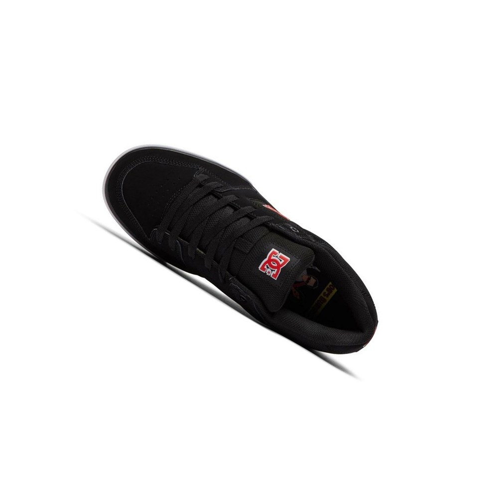 Homme Black White Red Basket DC Pure - france SBD-4707226