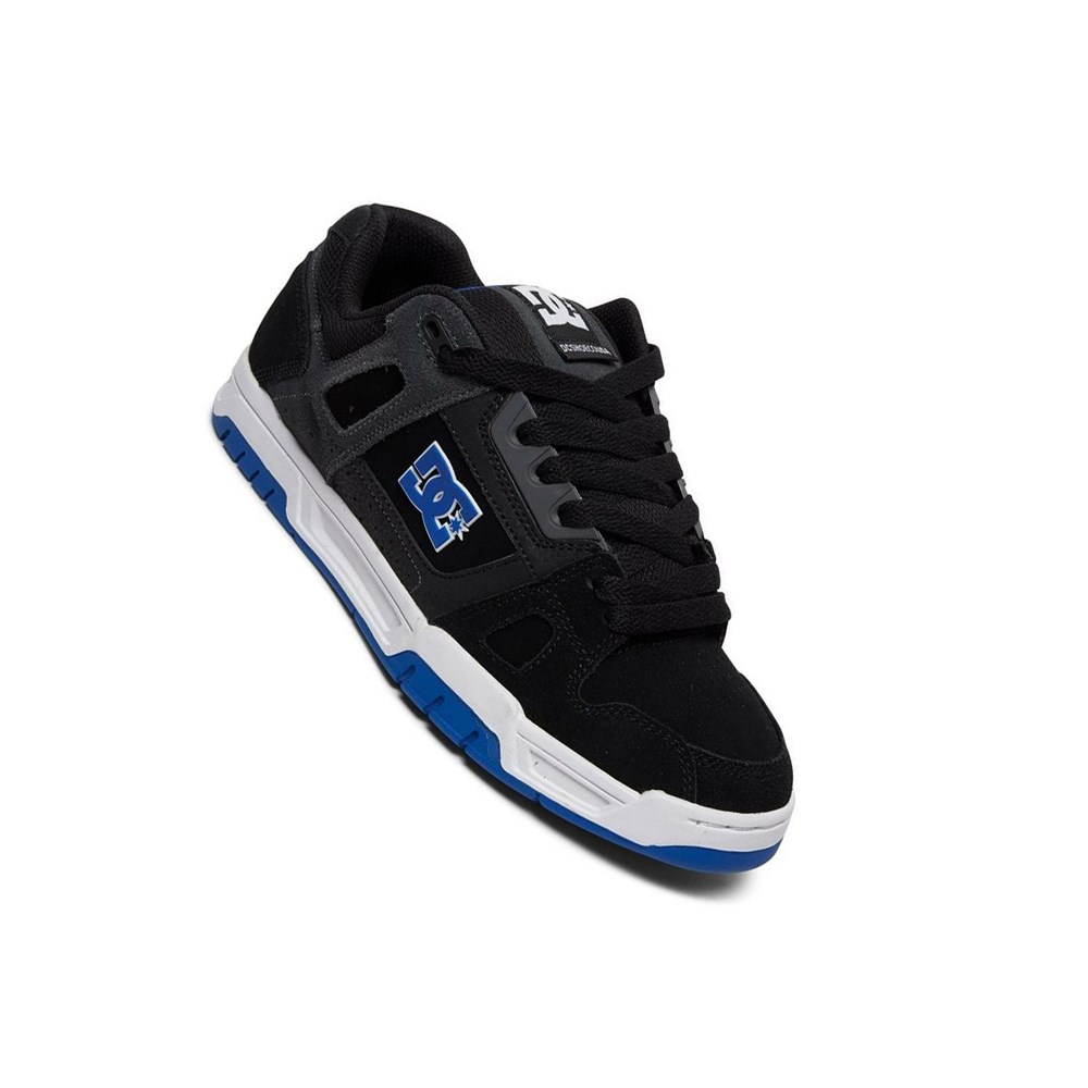 Homme Black Blue Basket DC Stag - france VPB-1210580