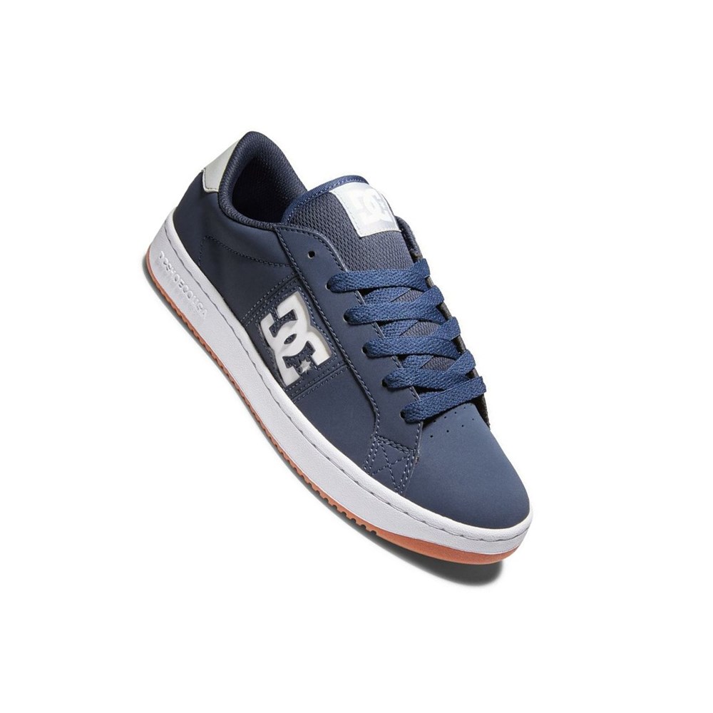 Homme Bleu Marine Blanche Basket DC Striker - france JDB-7956163