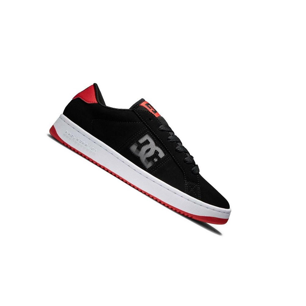 Homme Black Grey Red Basket DC Striker - france KSE-4682645