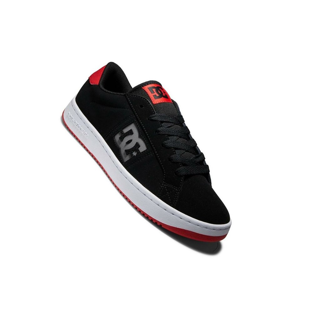 Homme Black Grey Red Basket DC Striker - france KSE-4682645