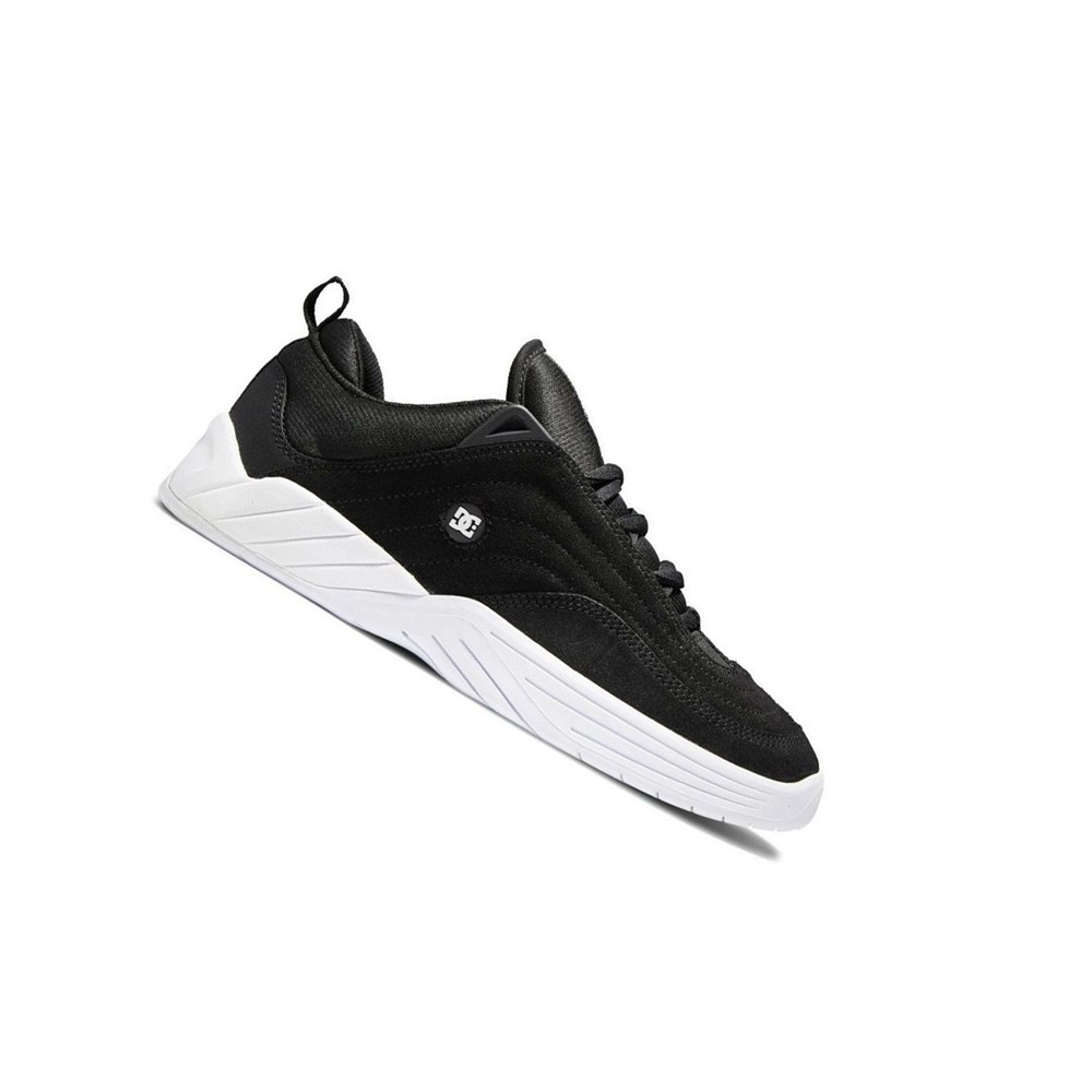 Homme Black White Grey Basket DC Williams Slim - france QKN-2955055