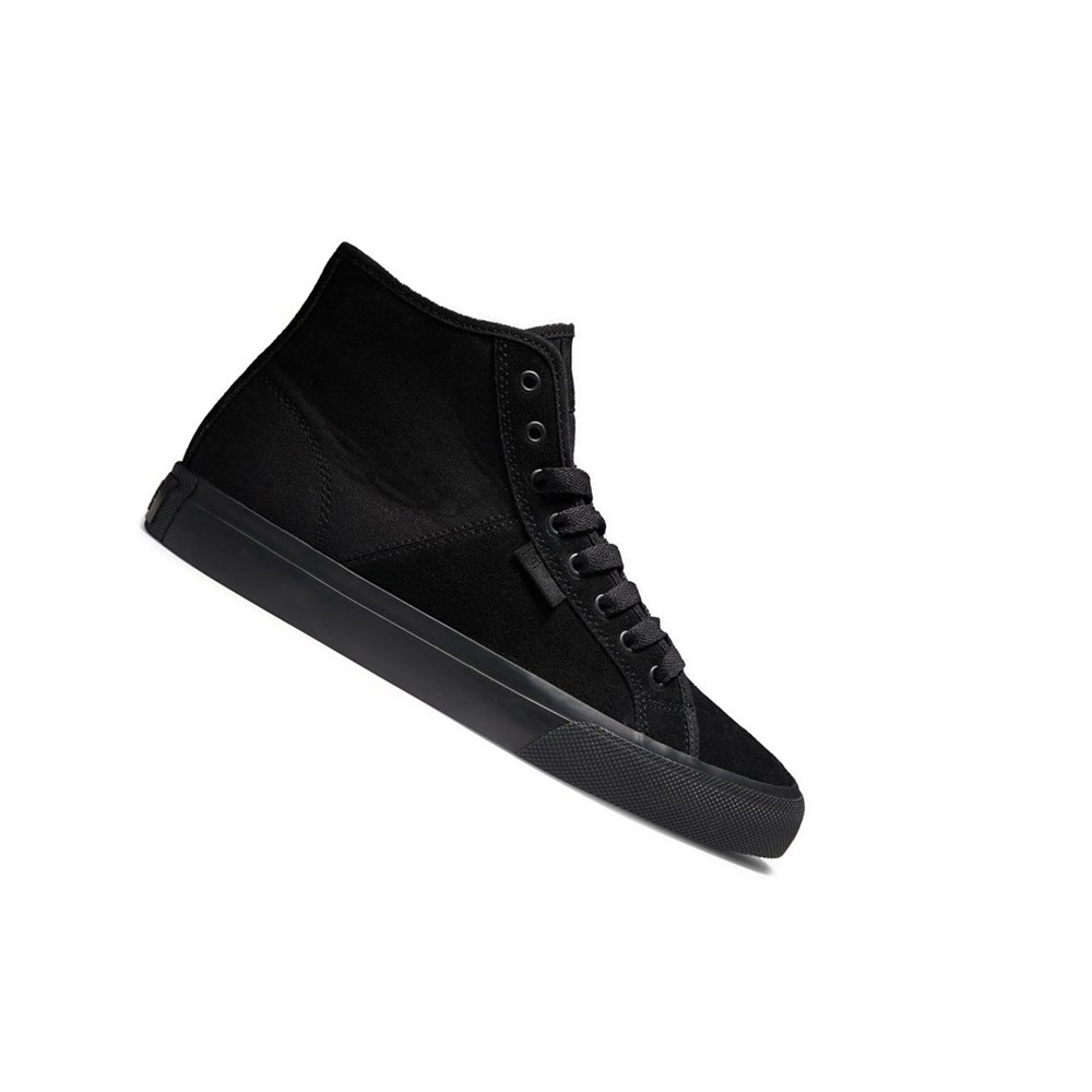 Homme Black Black Botte Hiver DC Manual High Top Suede - france OVM-6151490