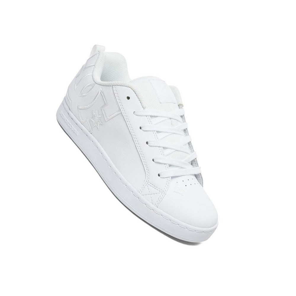 Femme White White Essentials DC Court Graffik - france ZWK-4412821