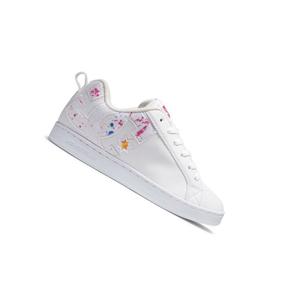 Femme White Multicolor Essentials DC Court Graffik - france UOL-6937053