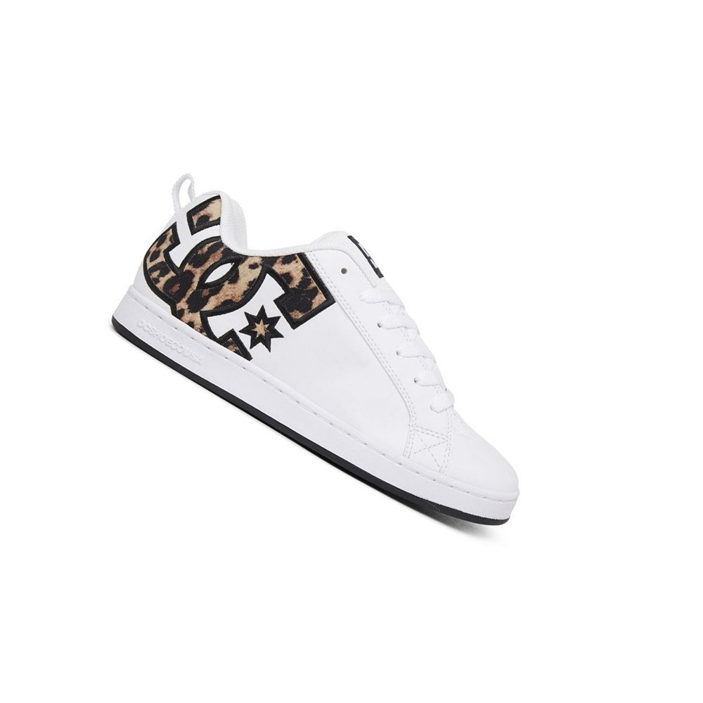 Femme Leopard Essentials DC Court Graffik - france IUY-5999690