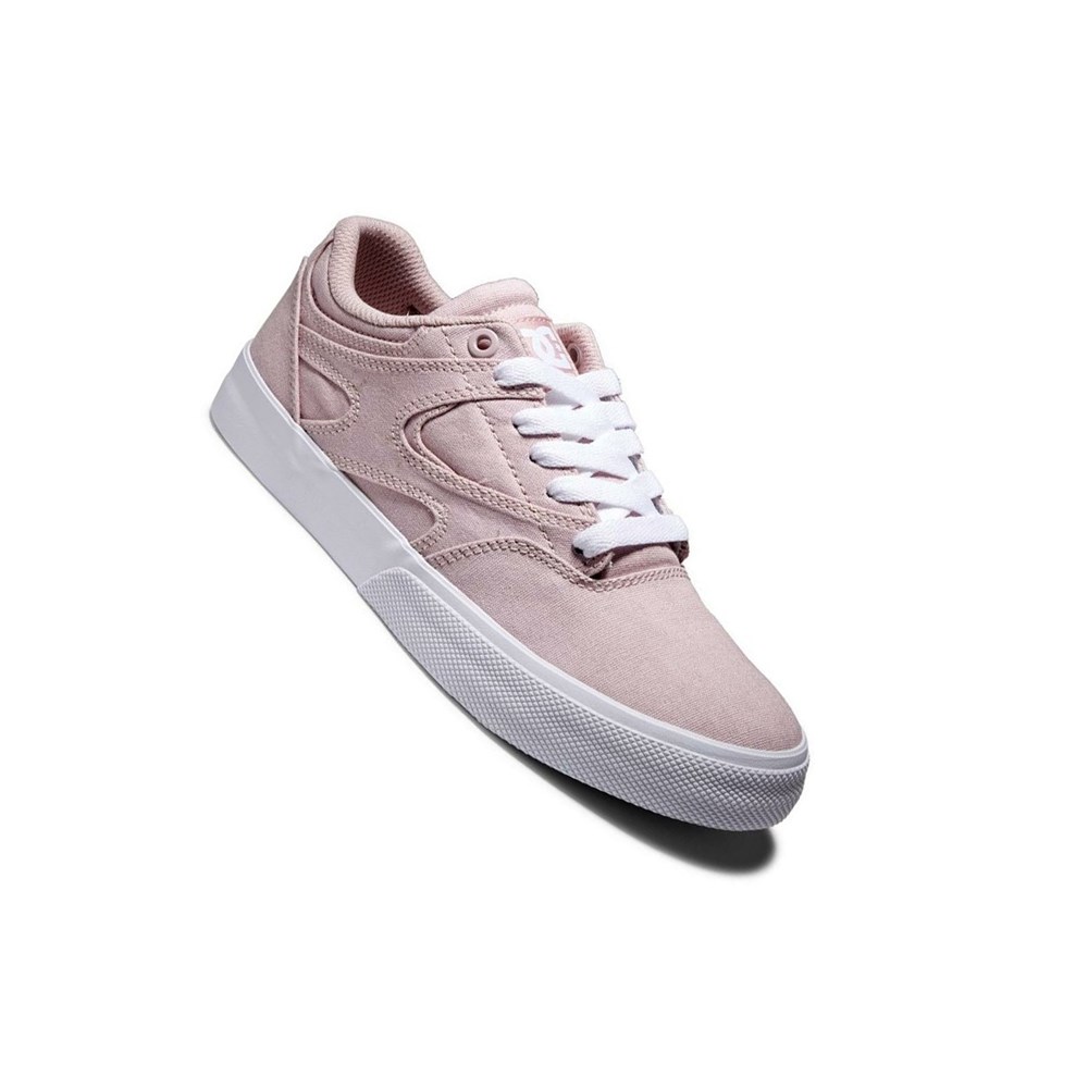 Femme Rose Chaussure Skate DC Kalis Vulc - france ADH-2693801