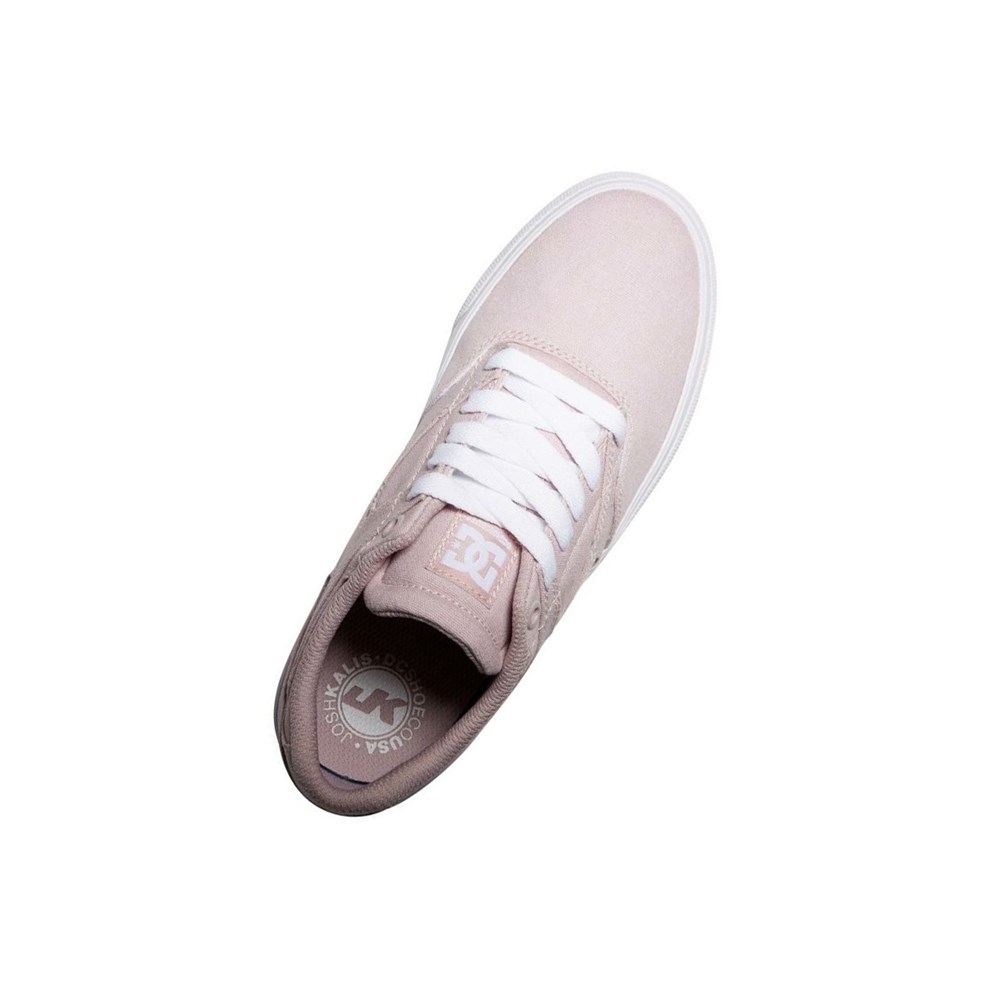 Femme Rose Chaussure Skate DC Kalis Vulc - france ADH-2693801