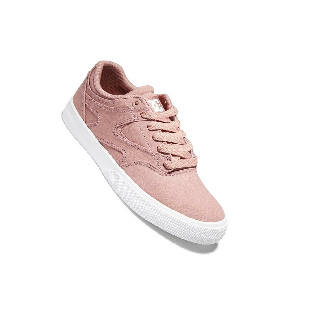 Femme Rose Chaussure Skate DC Kalis Vulc - france WBP-7848730