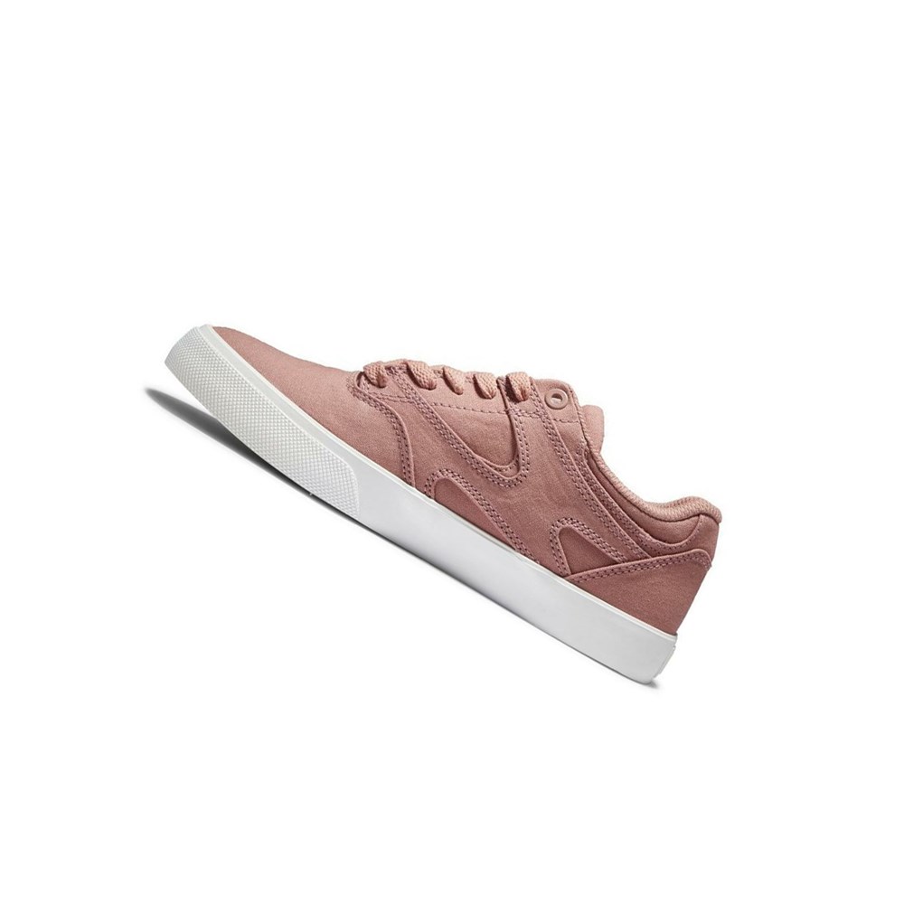 Femme Rose Chaussure Skate DC Kalis Vulc - france WBP-7848730