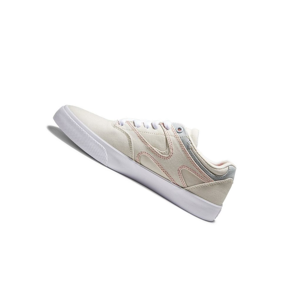 Femme Grey Pink Chaussure Skate DC Kalis Vulc - france DJP-8275339