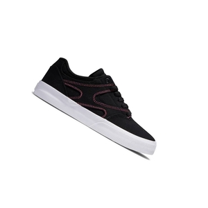 Femme Black Pink Chaussure Skate DC Kalis Vulc - france ZOF-9902235