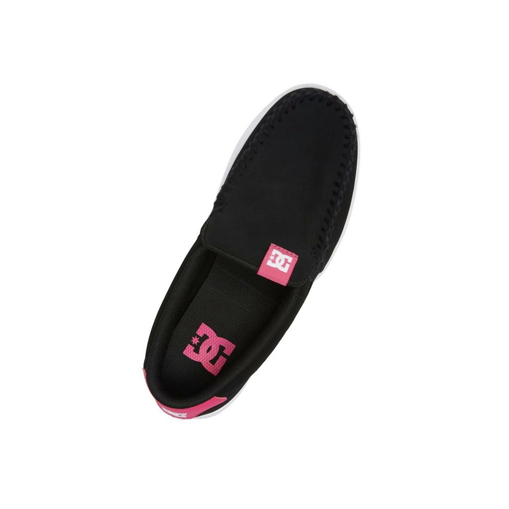 Femme Black Pink Slip On DC Villain - france DGR-4838207