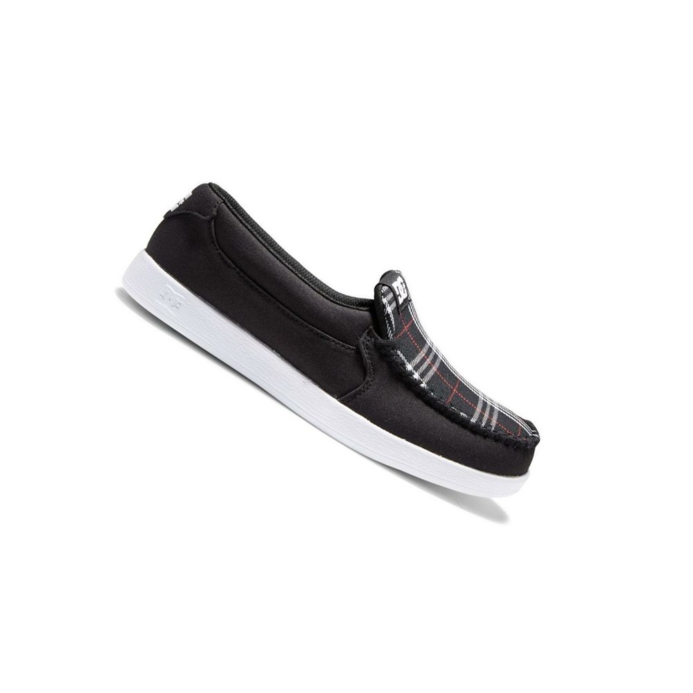 Femme Noir Slip On DC Villain - france DNA-4270591