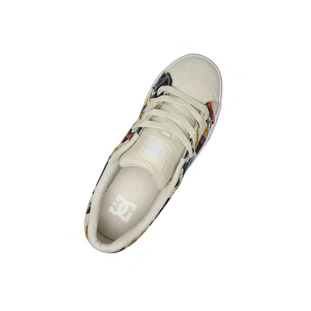 Femme White Multicolor Basket DC Chelsea - france ILA-0997584