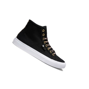 Femme Black Leopard Basket DC Manual High-Top - france JHZ-2649455