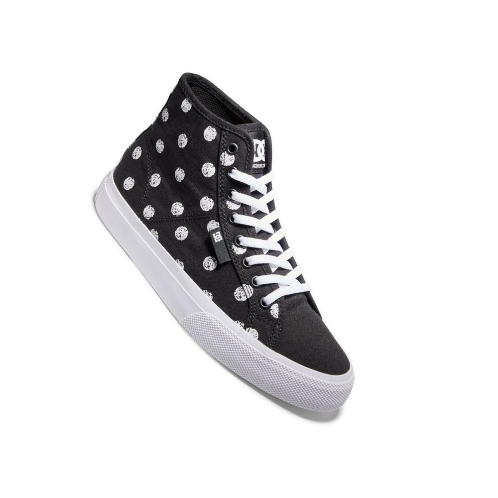 Femme Noir Basket DC Manual High-Top - france BVQ-9459777