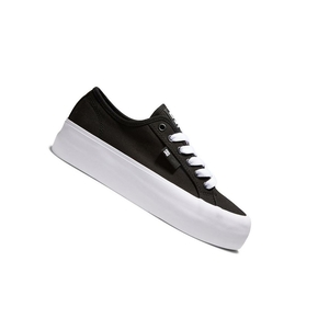 Femme Black White Basket DC Manual Platform - france CST-1329878