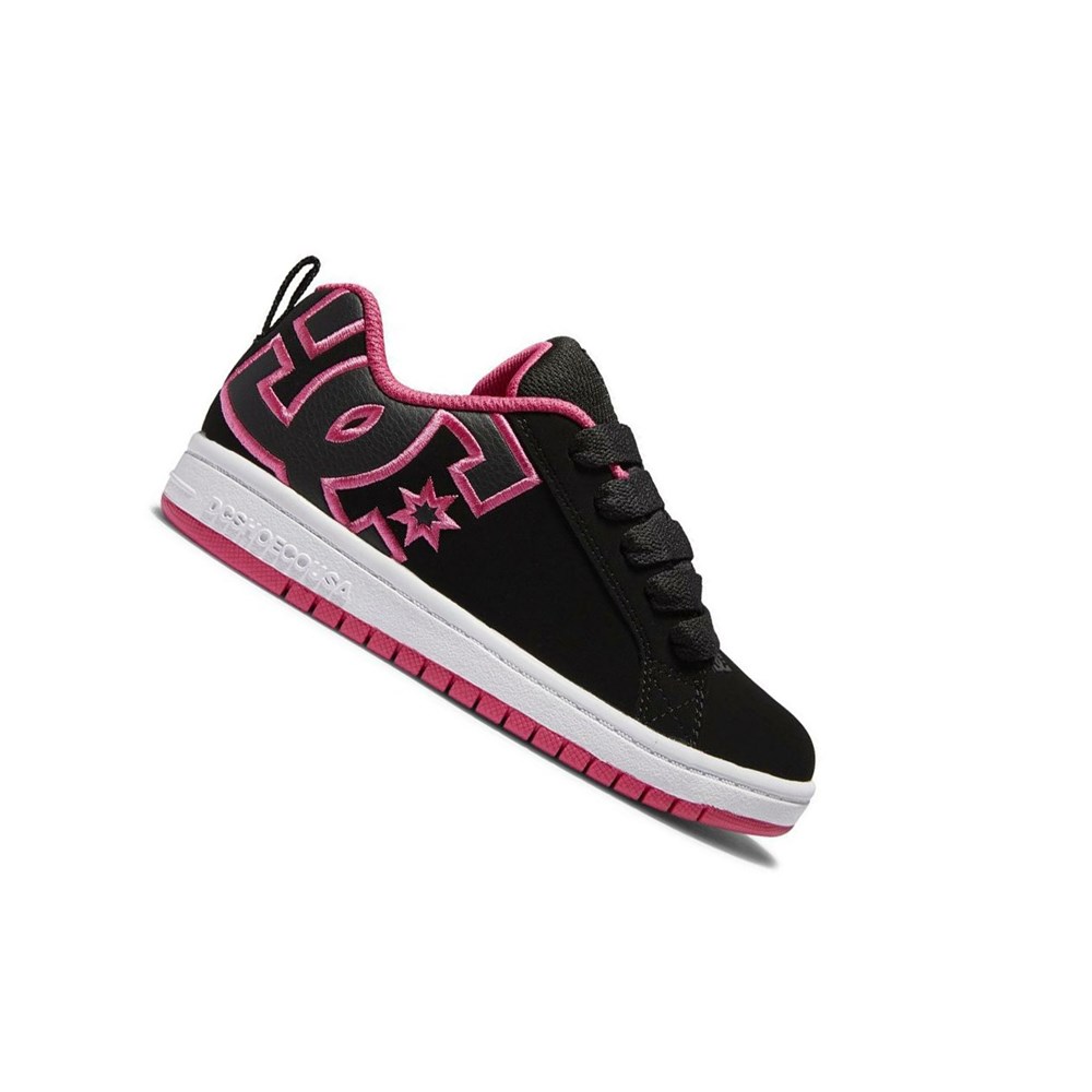 Enfant Black Pink Essentials DC Court Graffik - france OBD-2993723